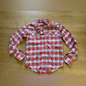 Schaefer Outfitters pearl snap western guide Rangetek women’s plaid shirt